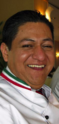 El chef Manuel Reyes