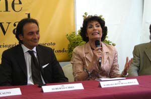 Alberto Cirio y Bárbara Ronchi