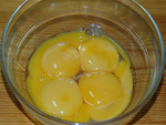 De cinco huevos