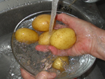 A la ducha las patatas