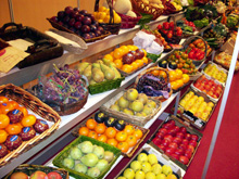 Túnel de frutas y verduras