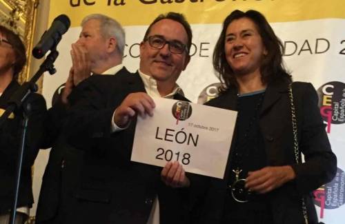 El galardón Capital Española de la Gastronomía 2018 recae sobre León