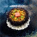 Receta arroz de ventresca de atún rojo y erizos Afuegolento