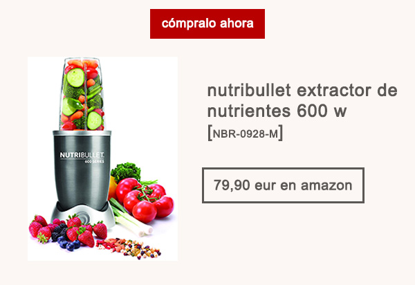 Nutribullet Extractor de Alimentos 600 W Afuegolento