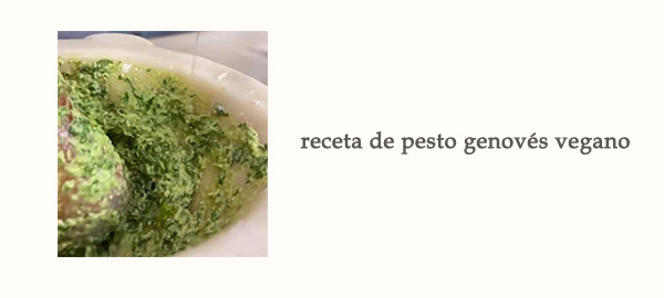 Receta Salsa Pesto Genoves Vegano Afuegolento Enlace