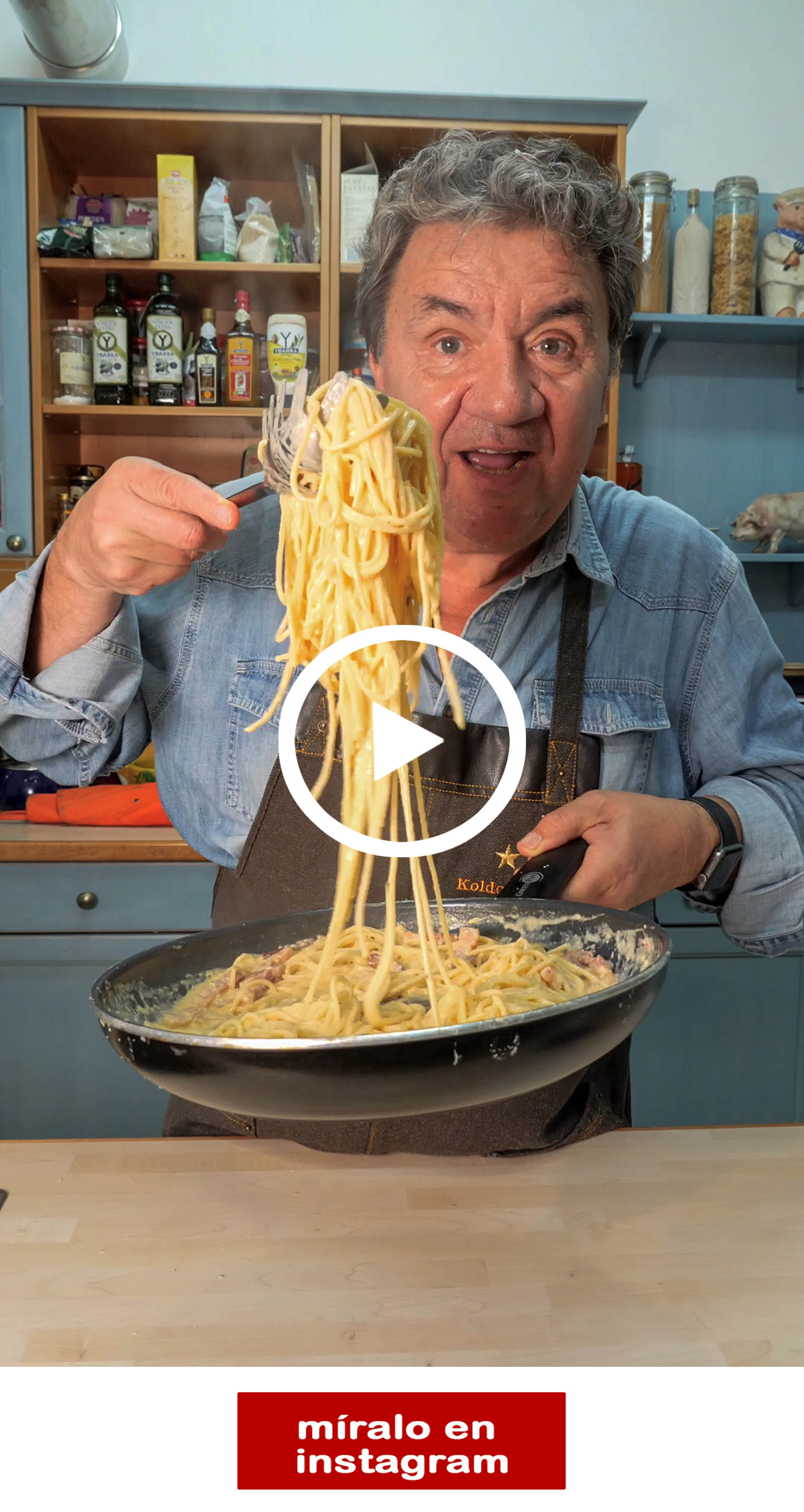 Espagueti Carbonara Receta Koldo Royo Afuegolento Video
